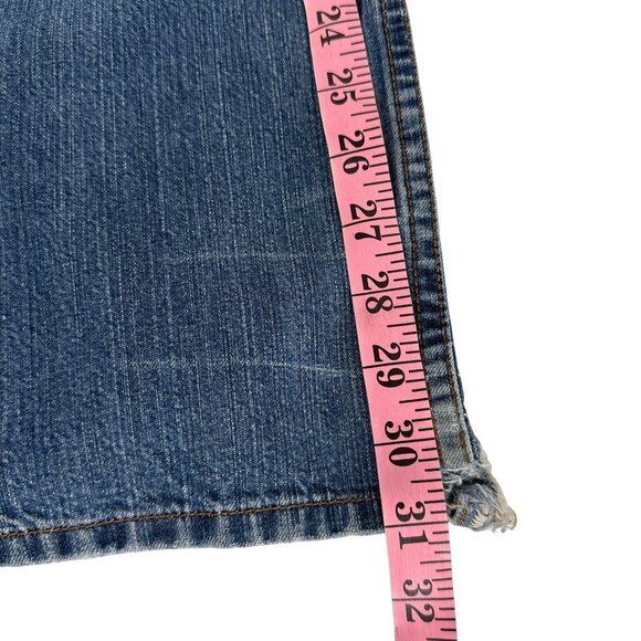 Lucky Brand Dungarees USA Size 10 Women's Boot Cut Jeans 31'' Inseam 100 Cotton - Picture 9 of 12